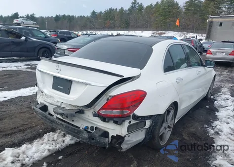2016 Mercedes-Benz C 300 4Matic from USA, damaged, VIN 55SWF4KB4GU112289